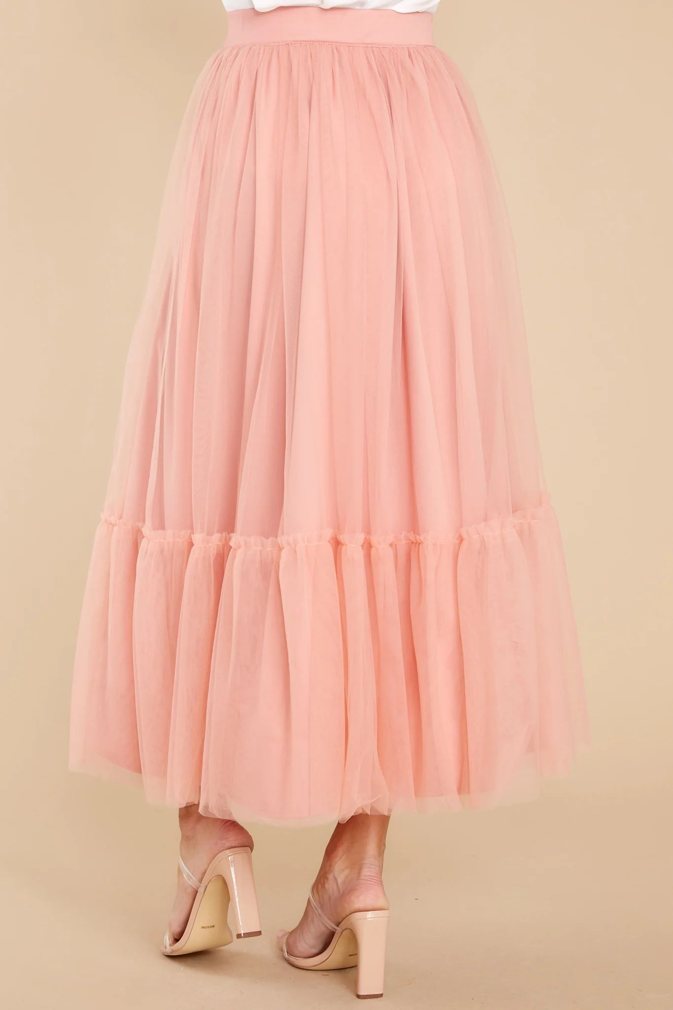 Go With The Flow Mauve Pink Skirt | Red Dress 