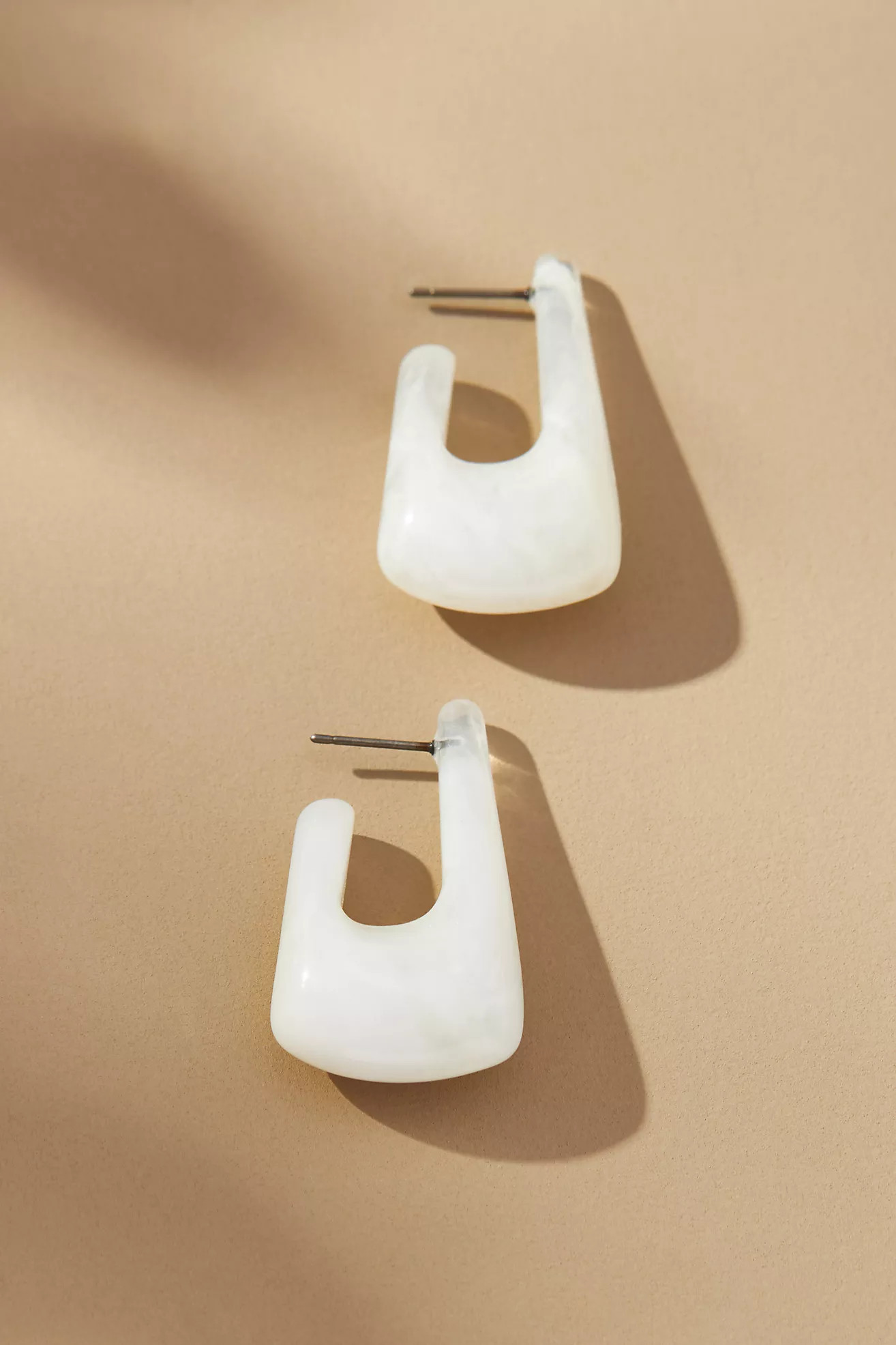 By Anthropologie Enamel Square Hoop Earrings | Anthropologie (US)