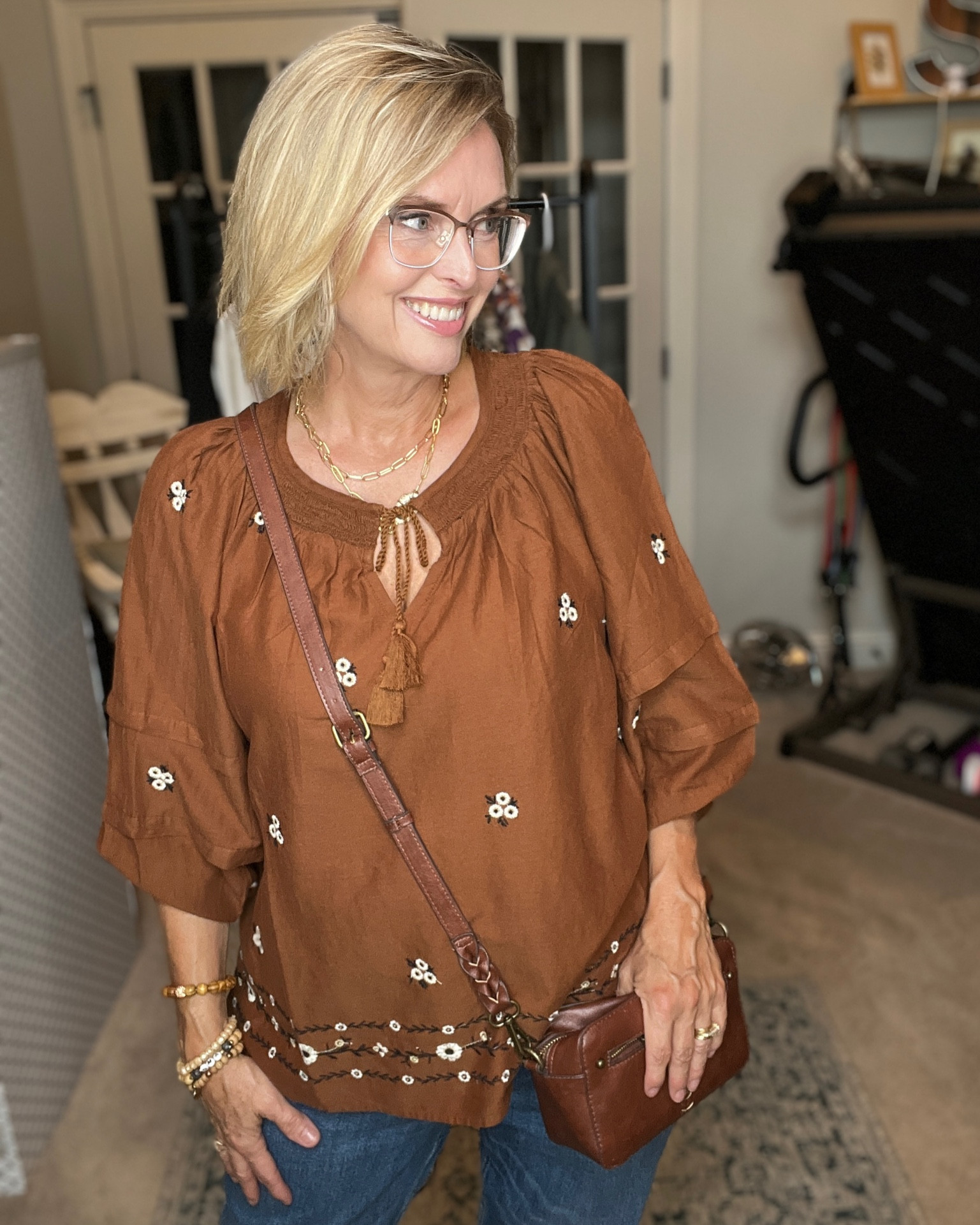 Cutest little embroidered top from Old Navy. Perfect for fall! 🍁🍂🍁

#LTKSeasonal #LTKcurves