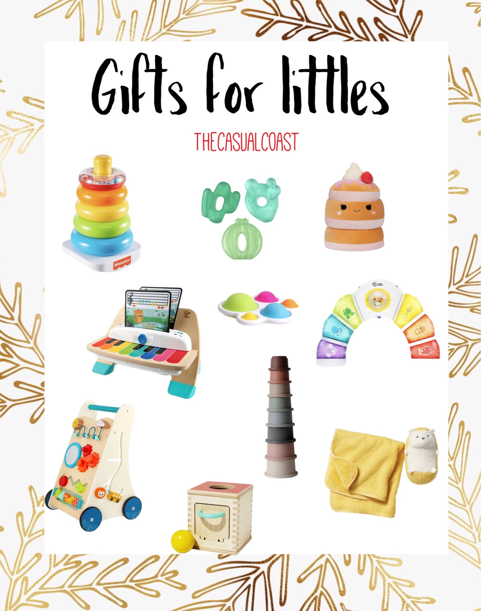 Gifts for babies and toddlers

#LTKbaby #LTKGiftGuide #LTKHoliday