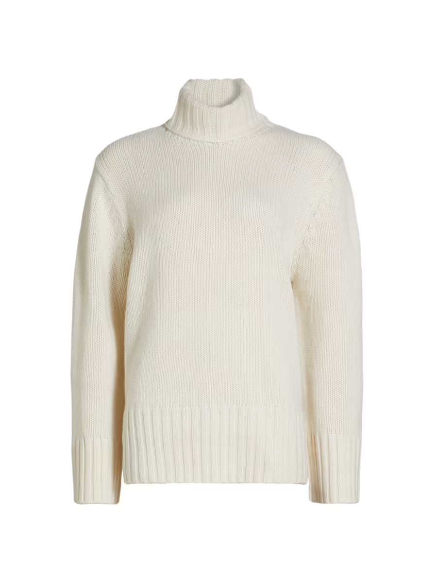 Jenni Kayne Cashmere Jet Turtleneck Sweater | Saks Fifth Avenue | Saks Fifth Avenue