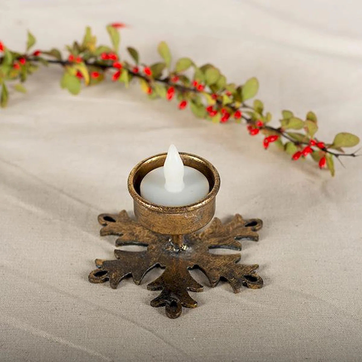 1.75'' Metal Tabletop Tealight Holder | Wayfair North America