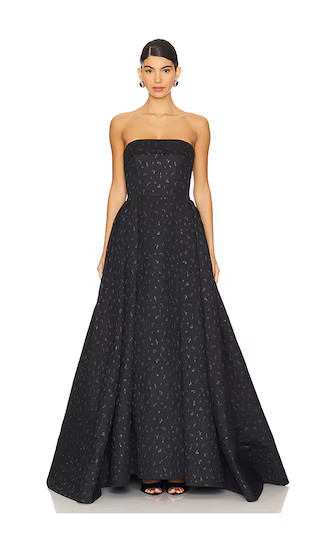 Jordan Gown in Black | Revolve Clothing (Global)