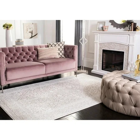 Safavieh Reflection Suhad Oriental Rug Cream/Ivory 6 x 9 6 x 9 Indoor Living Room Bedroom Dining Roo | Walmart (US)