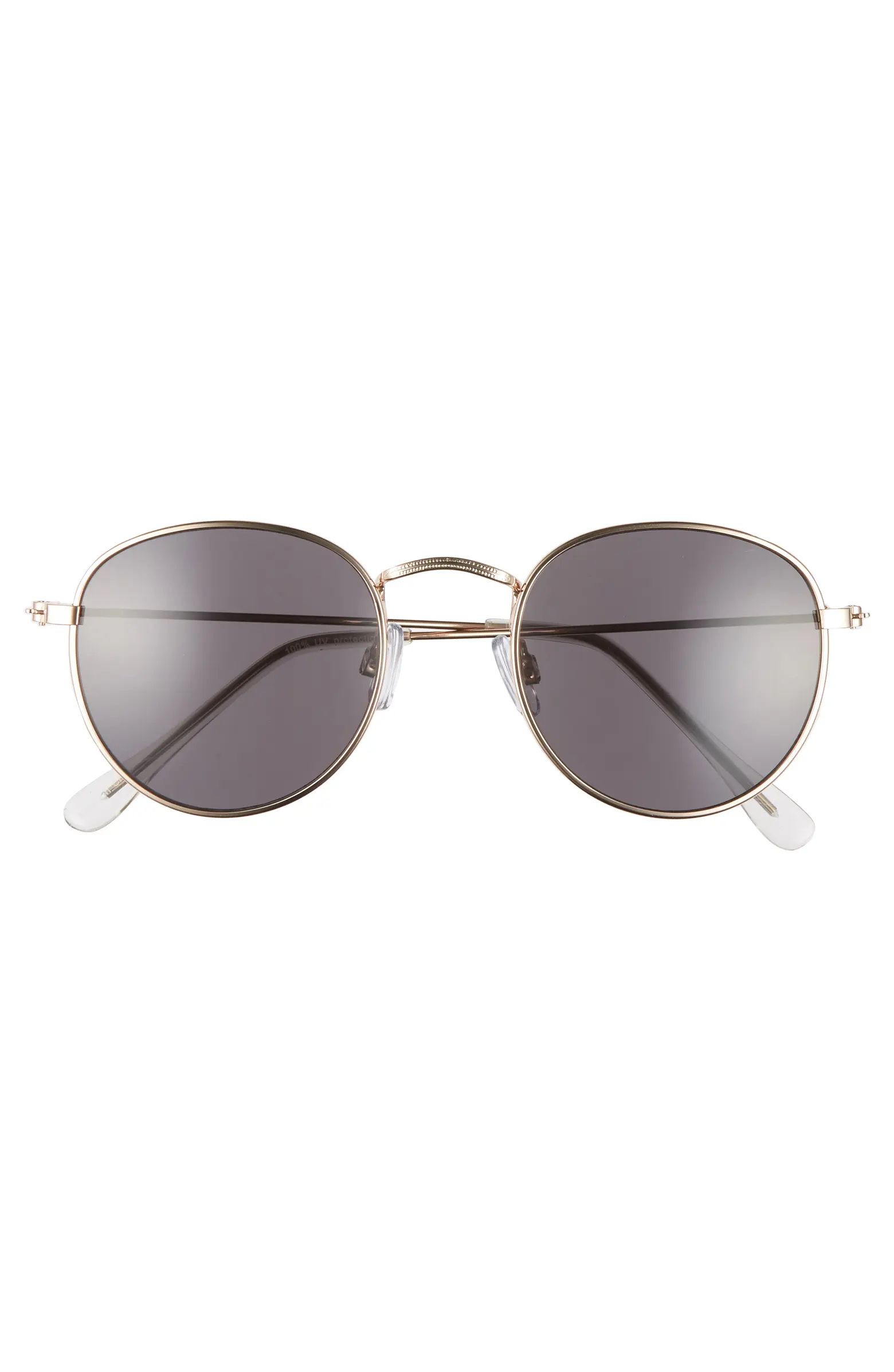 48mm Round Metal Sunglasses | Nordstrom