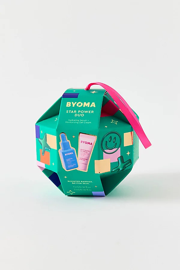 BYOMA Star Power Duo Skincare Gift Set in Turquoise at Urban Outfitters | Urban Outfitters (US and RoW)