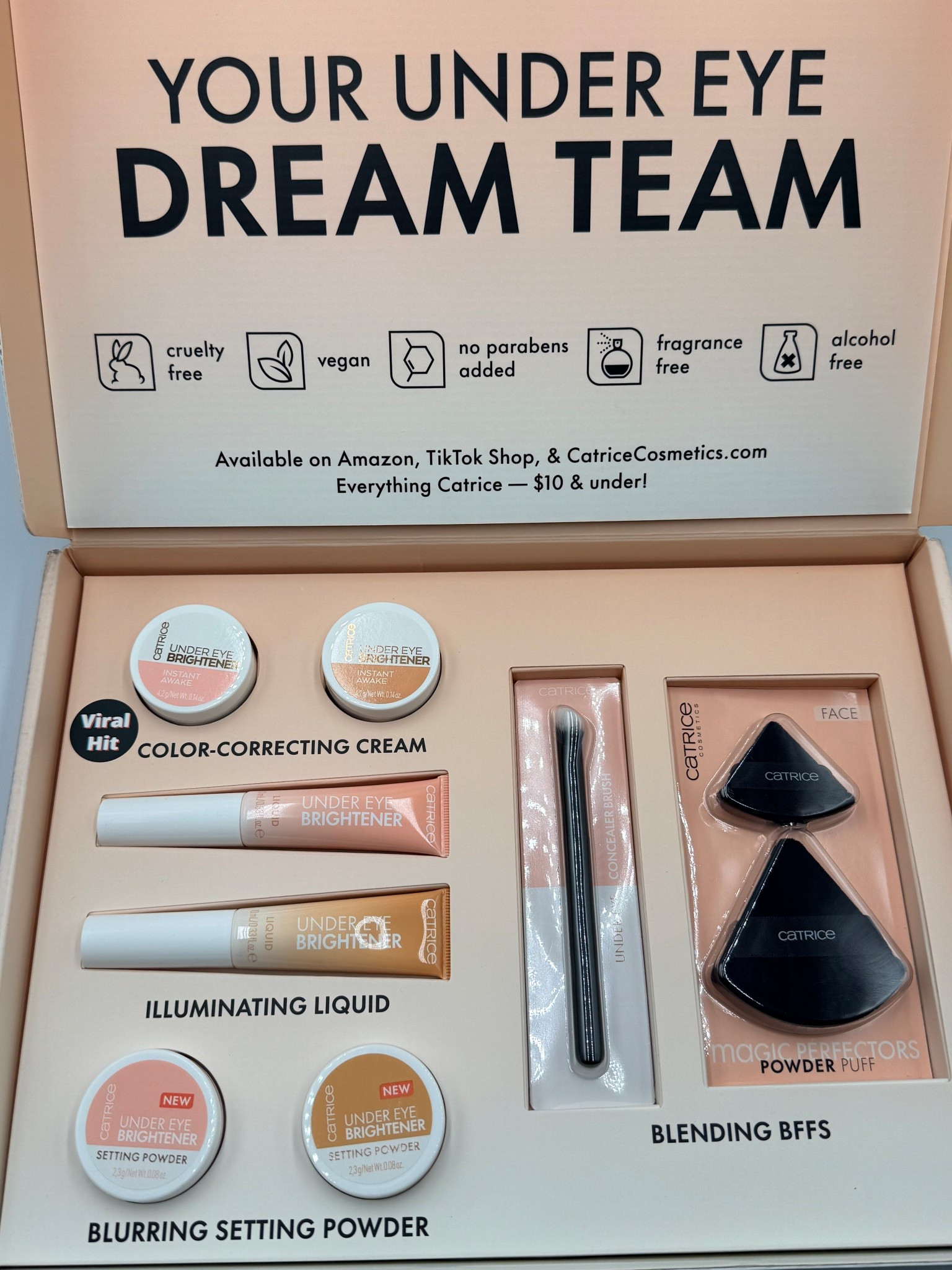 Bright, awake under eyes in seconds 🤍✨

This viral duo from @Catrice.US is doing everything—the Under Eye Brightener instantly color-corrects + brightens while the new Concealer Brush blends it out SO seamlessly (no creasing, no tugging 🙌🏼).

Hydrating, lightweight, and actually affordable… this combo is a must.

Shop it all in my LTK 💌

#catricecosmetics #catrice #undereyebrightener #drugstoremakeup #affordablebeauty #ltkbeauty #ltkfinds #beautyhacks #everydaymakeup #makeuproutine

#LTKselfcare #LTKgrwm #LTKBeauty