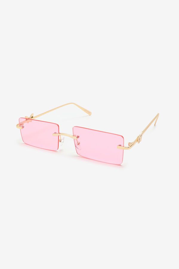 Pink Frameless Sunglasses | Ardene