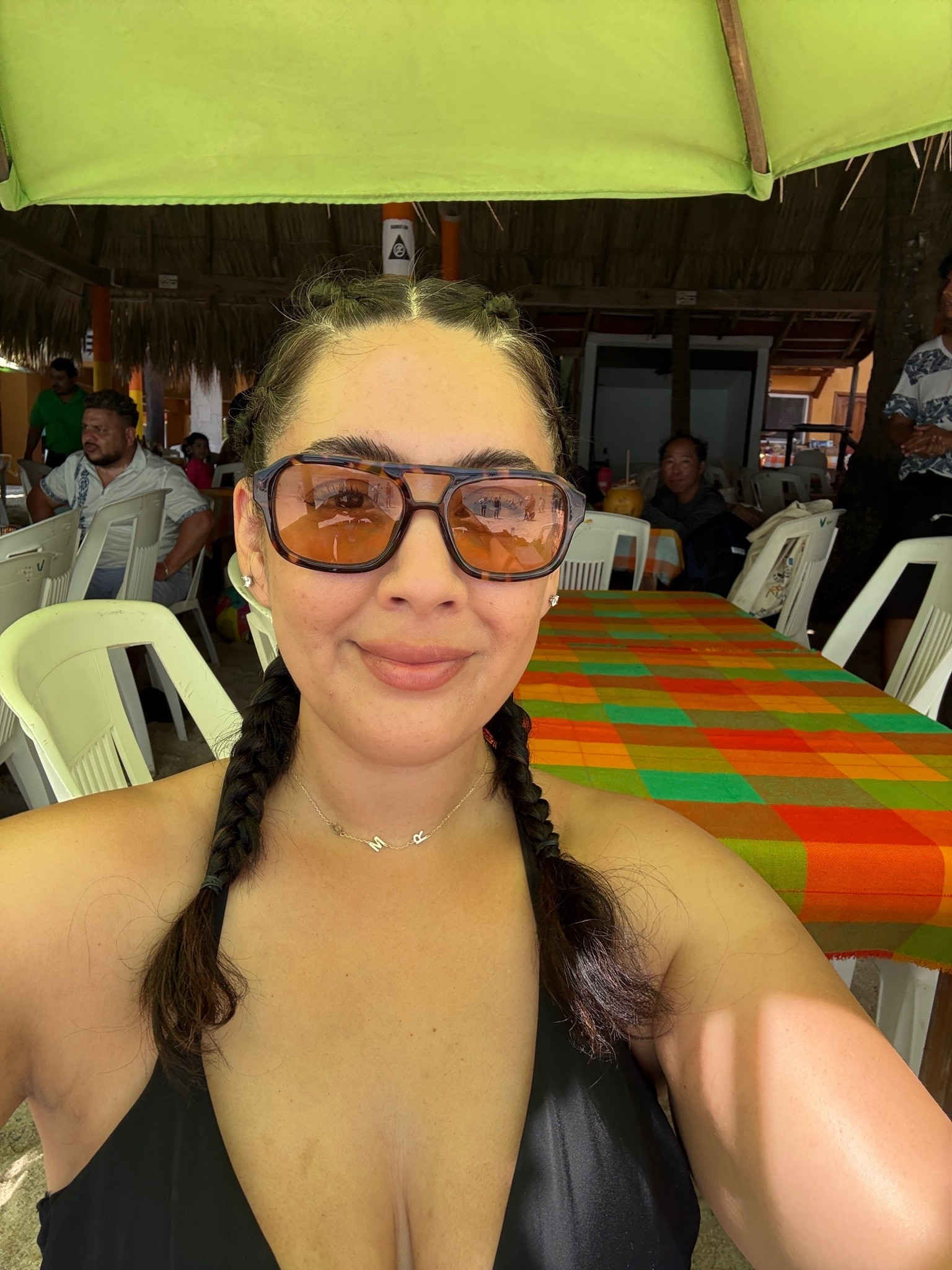 Stress Free and minimal effort at the beach! Hair, makeup and sunnies linked in my LTK

#LTKselfcare #LTKTravel #LTKootd