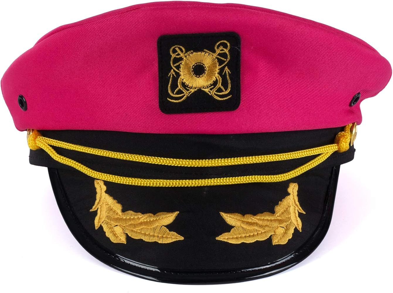 Tigerdoe Yacht Hats - 3 Pack - Captains Hat - Neon Captain Hat - Boaters Hats - Costume Hats - Novelty Hats | Amazon (US)