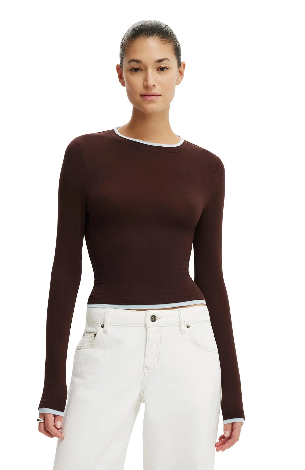 Cotton On Women's Double Layer Long Sleeve (Women) | Nordstrom | Nordstrom