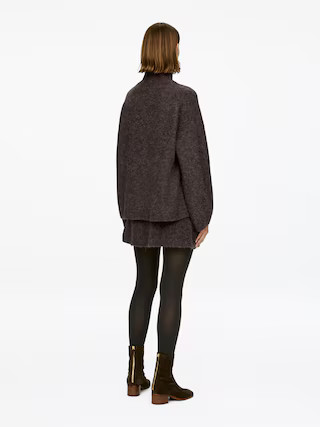 Roll-Neck Jumper – Brown – Women – ARKET GB | Arket UK