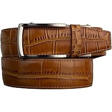Nexbelt Golf Belts Alligator Embossed Tan 2.0 Cut to Fit up to 45 | Amazon (US)