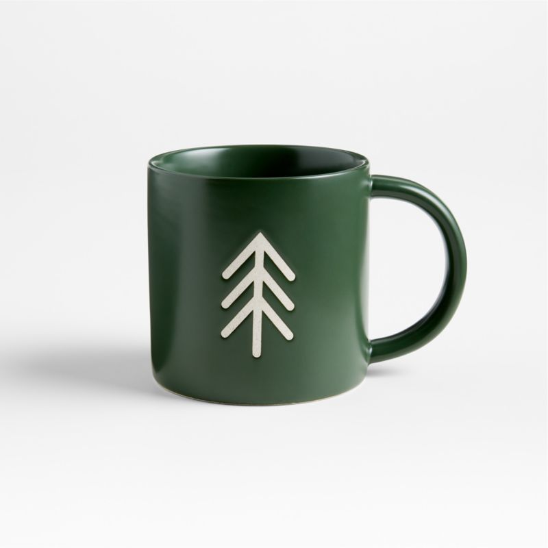 Evergreen Forest Holiday Mug + Reviews | Crate & Barrel | Crate & Barrel
