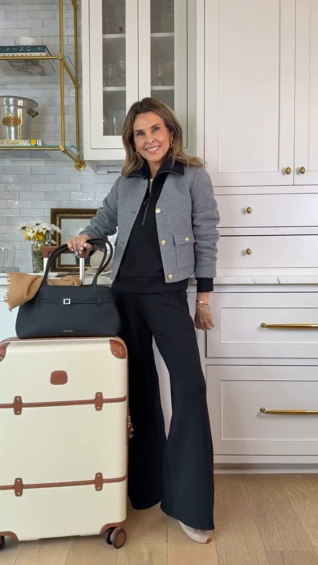 I’m 5’6’’
Use discount code FASHIONEDLIFEXSPANX for 15% off first orders
-Spanx AirEssential pant sz XS reg
-Spanx half zip sz S
-Quince wool lady jacket sz XS

#LTKTravel #LTKOver40 #LTKootd