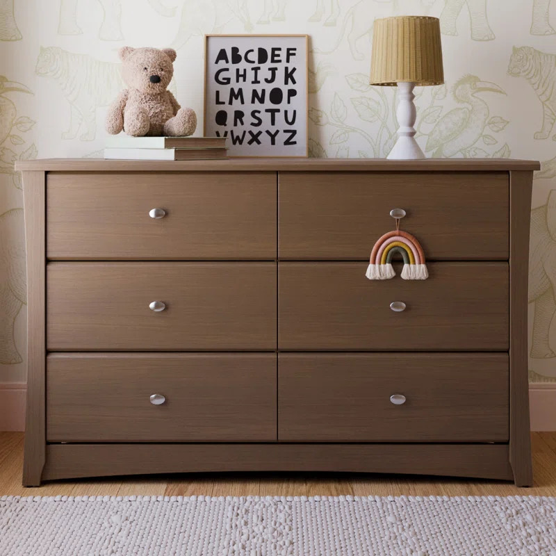 Crescent 6 Drawer Double Dresser | Wayfair North America
