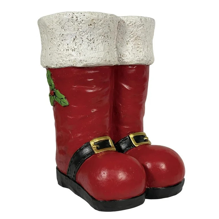 Holiday Time 16in Mgo Santa Boot | Walmart (US)