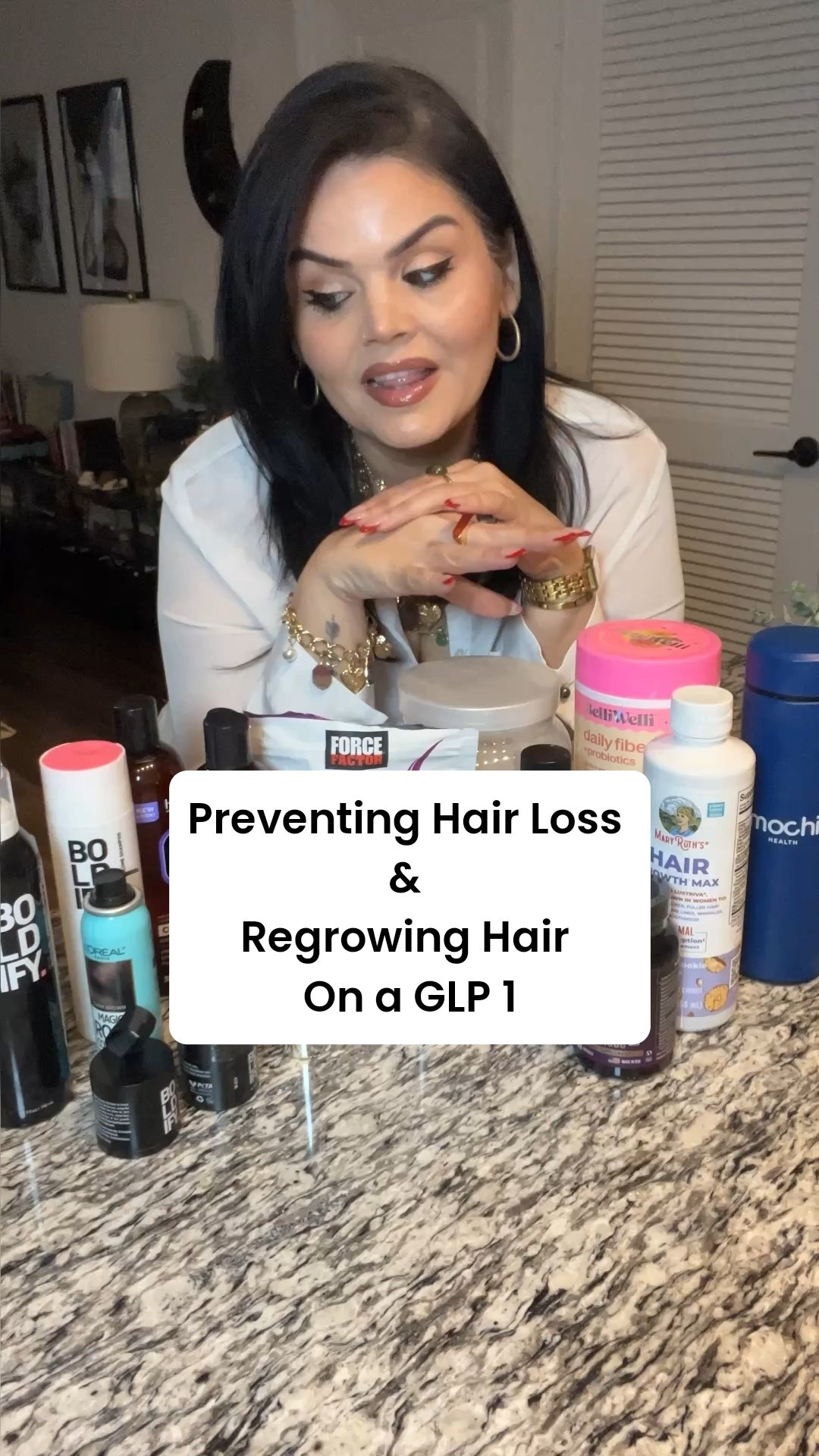 Hair loss Prevention & Regrowth tips and solutions while on a GLP 

#LTKPlusSize #LTKBeauty #LTKOver40