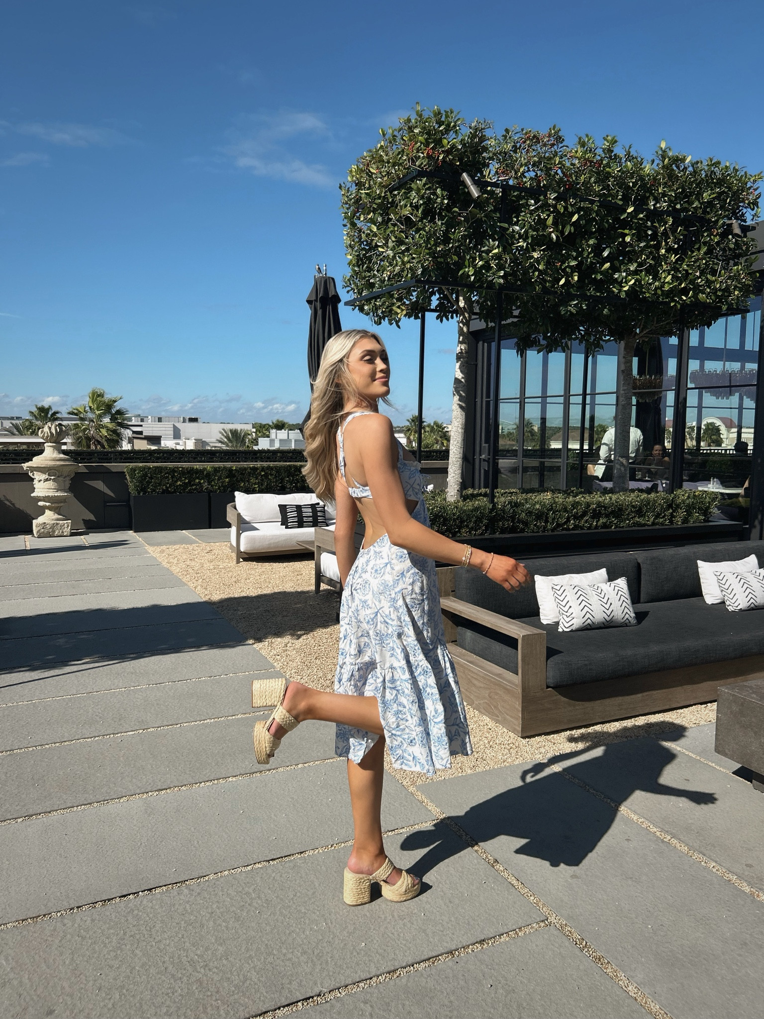 Ready for spring! I am OBSESSED with these Dolce Vita rattan heels- super easy to walk in because of the platform wedge and very comfortable✨🩵 My dress is sold out but linking similar options:)

#LTKSeasonal #LTKbeauty #LTKstyletip