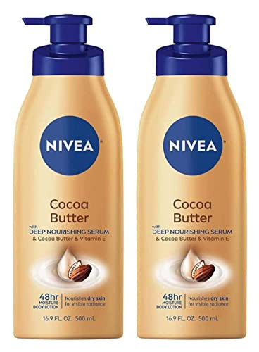 NIVEA Cocoa Butter Body Lotion 16.9 fl. oz. (Pack of 2) | Amazon (US)