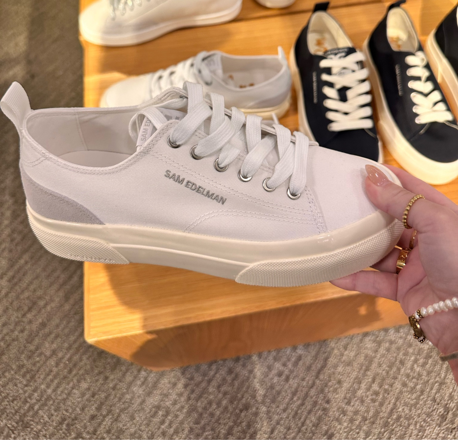 Sam Edelman sneakers under $70. Love the little platform on these! Great to wear now and later for everyday outfits. 

#Nsale, Nasale 2024, Nordstrom anniversary sale, shoe sale

#LTKxNSale #LTKShoeCrush #LTKFindsUnder100