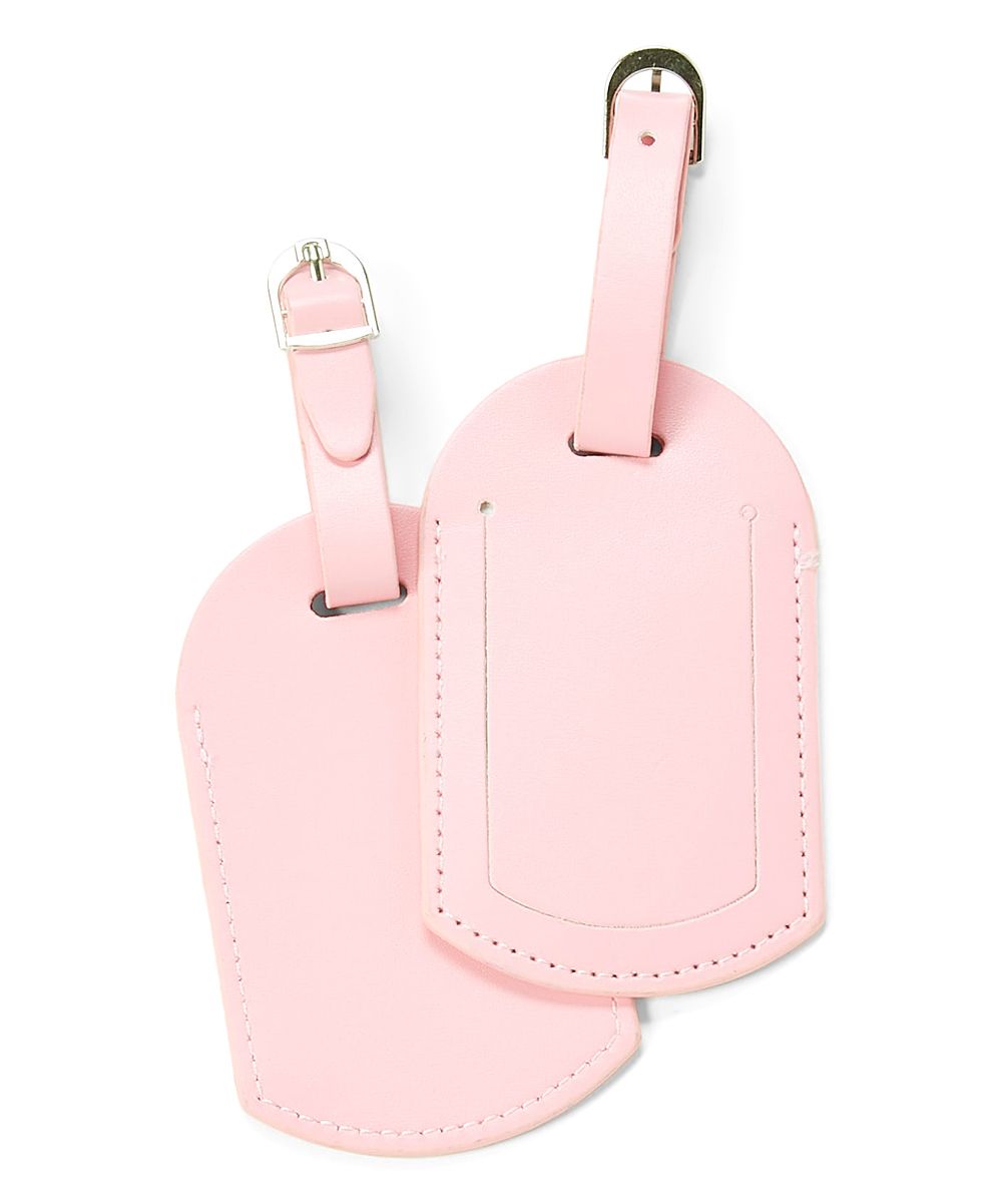 Pink Luggage ID Tag - Set of Two | zulily