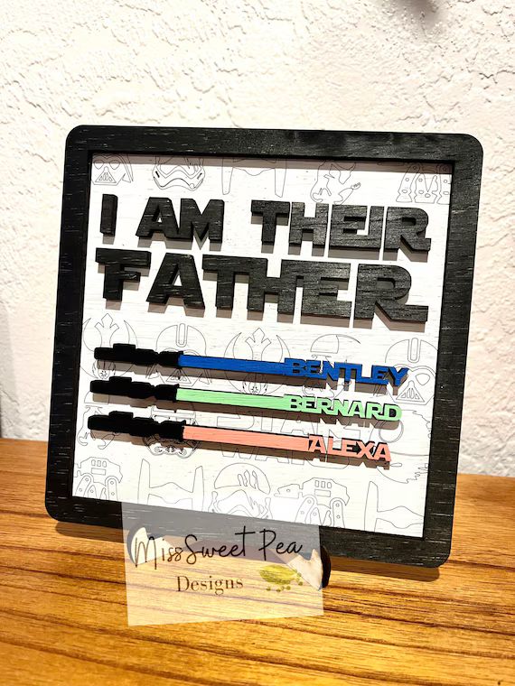 Father's Day Gift Step Dad Gift I Am Your Father I Am | Etsy | Etsy (US)