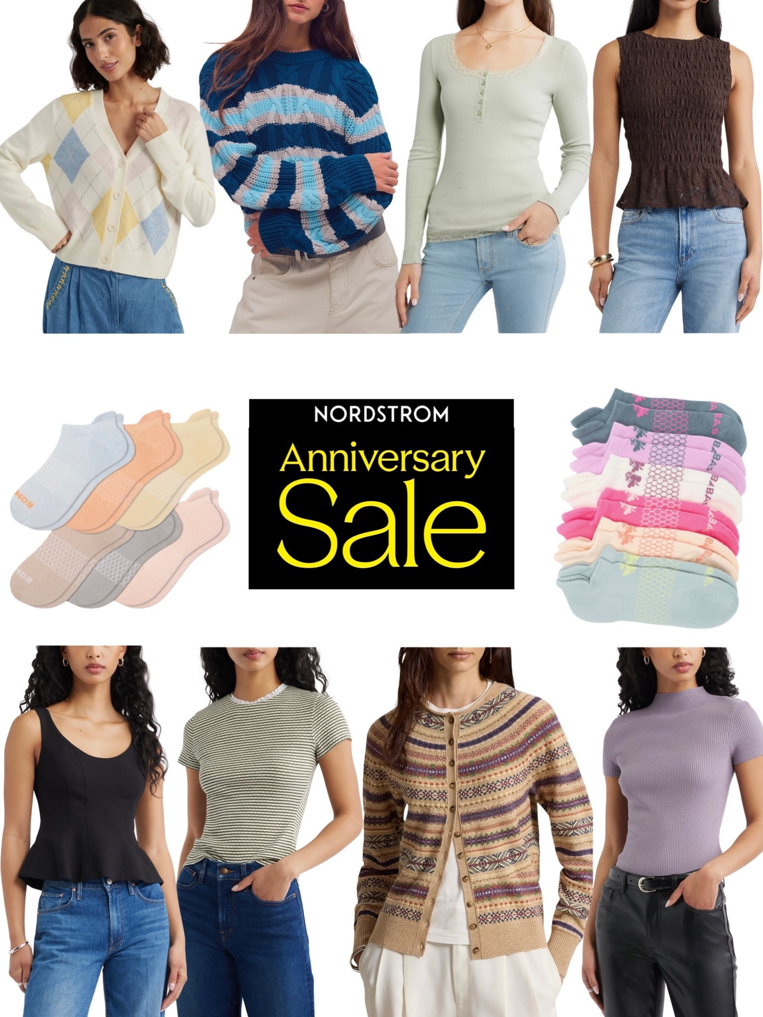 Nordstrom anniversary sale 2026 picks!
Tops, sweaters, and socks 

#NSALE #NSALE2026 #Nordstromanniversarysale #nordstromsale

#LTKSaleAlert