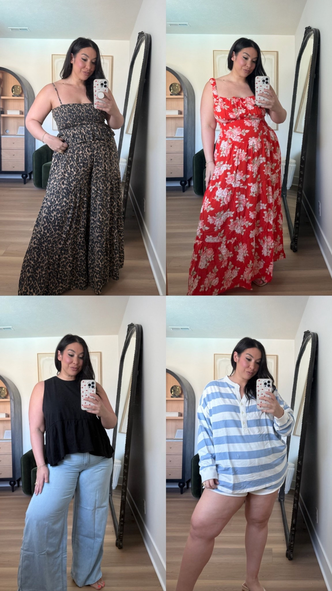 Midsize spring outfit round up! - - - Soft pants, flowy pants, matching set, casual outfit, midsize outfit, postpartum outfit, aerie outfit, spring dress, flowy dress

#LTKMidsize #LTKSeasonal #LTKootd