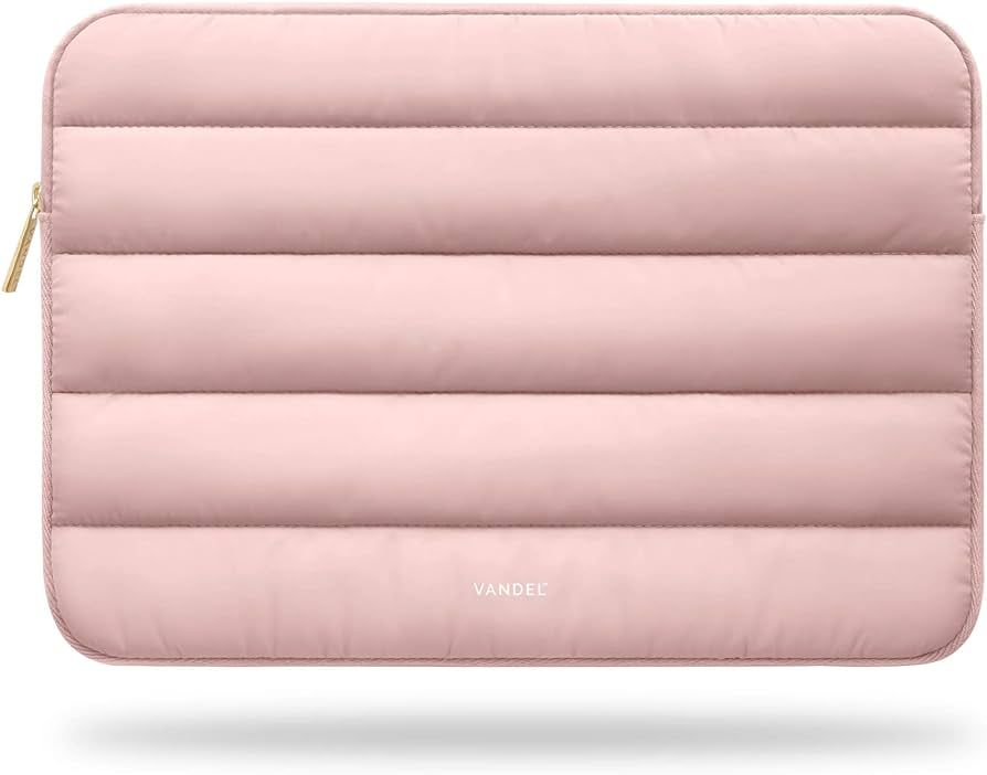 Vandel Puffy 15-16 Inch Pink Laptop Sleeve for Women and Men. MacBook Pro 16 Inch Case, Cute Comp... | Amazon (US)