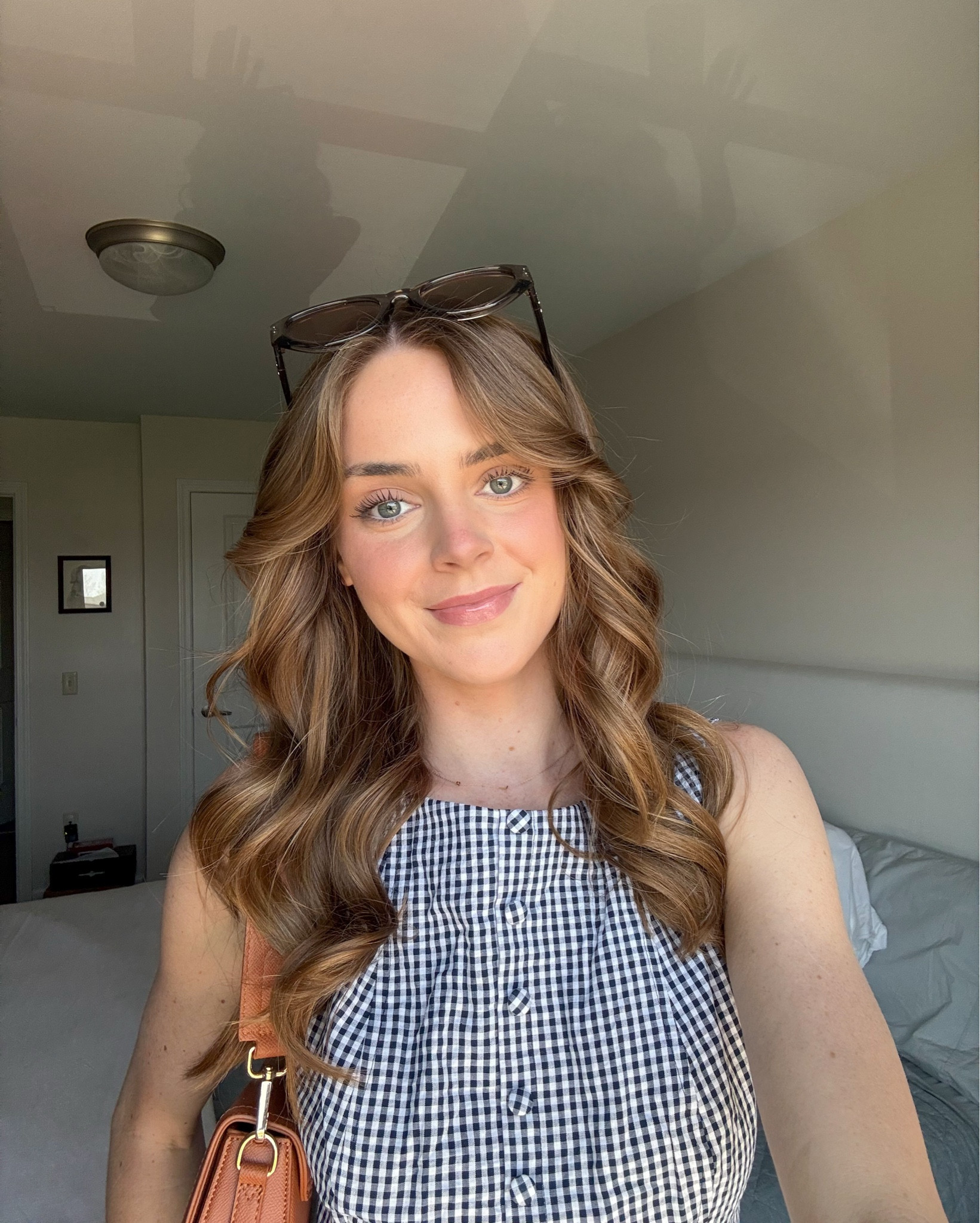 Summer Gingham Dress ✨ #summerdress #ginghamm