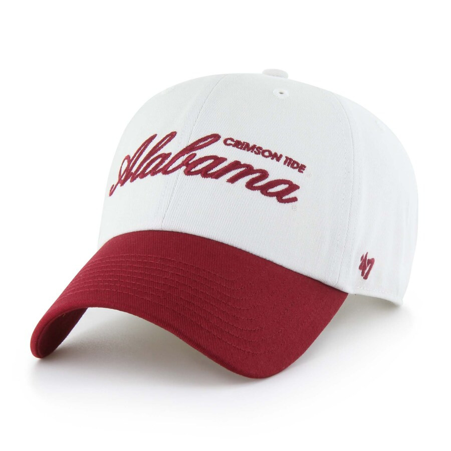 Alabama Crimson Tide '47 Contemporary Basics Foundation Clean Up Adjustable Hat - White | Fanatics