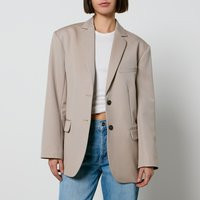 Anine Bing Quinn Wool-Twill Blazer - M | Coggles (Global)