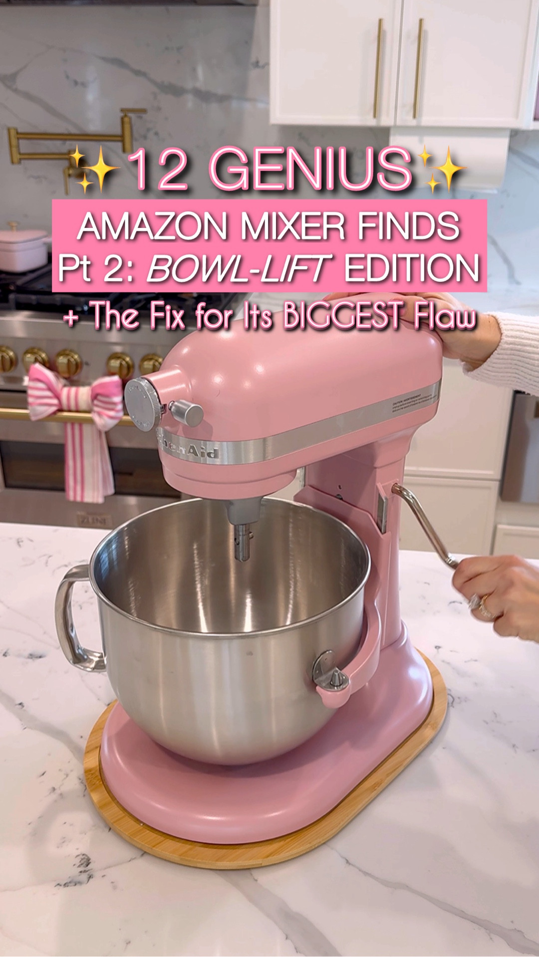 Part two of the mixer series — now covering the bowl‑lift mixer. Several of these Amazon finds also work for tilt‑head mixers or come in both sizes. Fix bottom‑reach issues, flour poofs, dough creep, splatter, and storage problems. All products linked.
#amazonfinds #kitchenfavorites #bowlliftmixer #bakingessentials #ltkhome #ltkfinds

#LTKHome #LTKGiftGuide #LTKSaleAlert