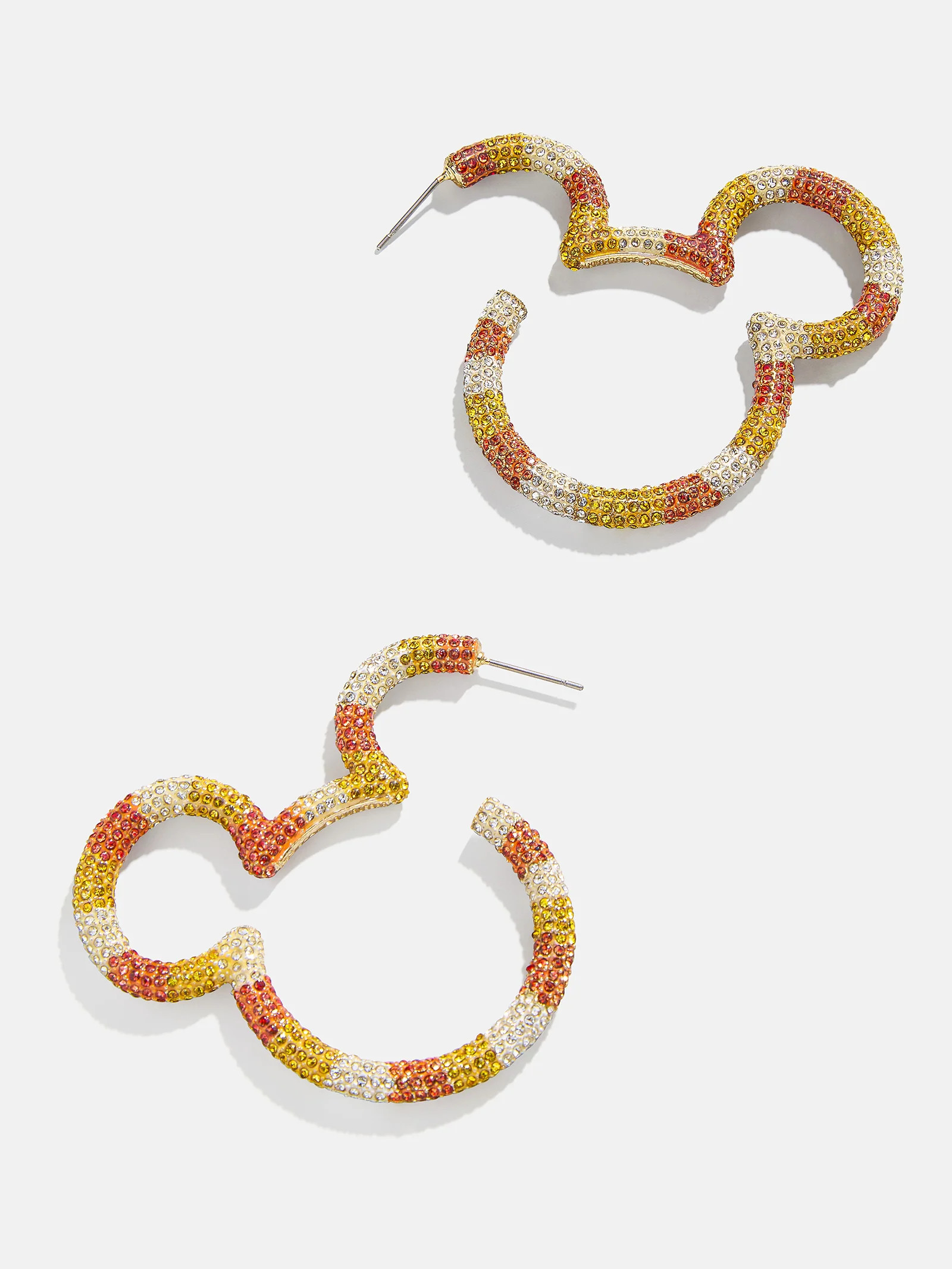 Mickey Mouse Disney Spooky Outline Earrings - Orange | BaubleBar (US)