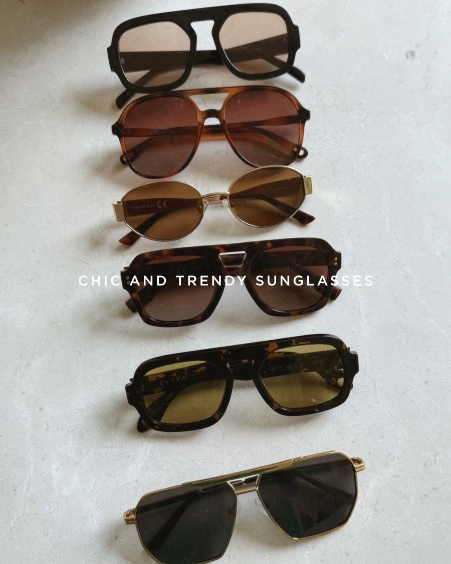 These chic, trendy sunglasses are all at great prices on Amazon. Designer vibes without the designer price!

#LTKSeasonal