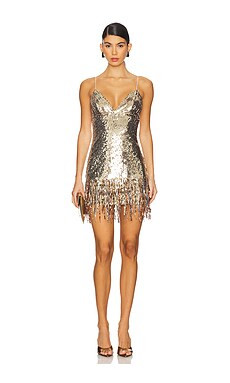 Isabetta Sequin Fringe Mini Dress
                    
                    Lovers and Friends | Revolve Clothing (Global)