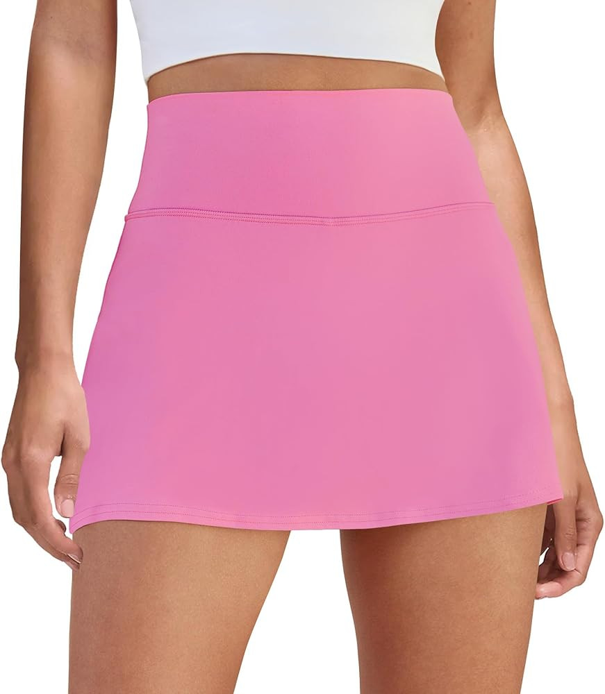 Womens Skort Tennis Skirt with Pocket Shorts Mini Golf Skirts High Waisted Athletic Skorts Summer... | Amazon (US)