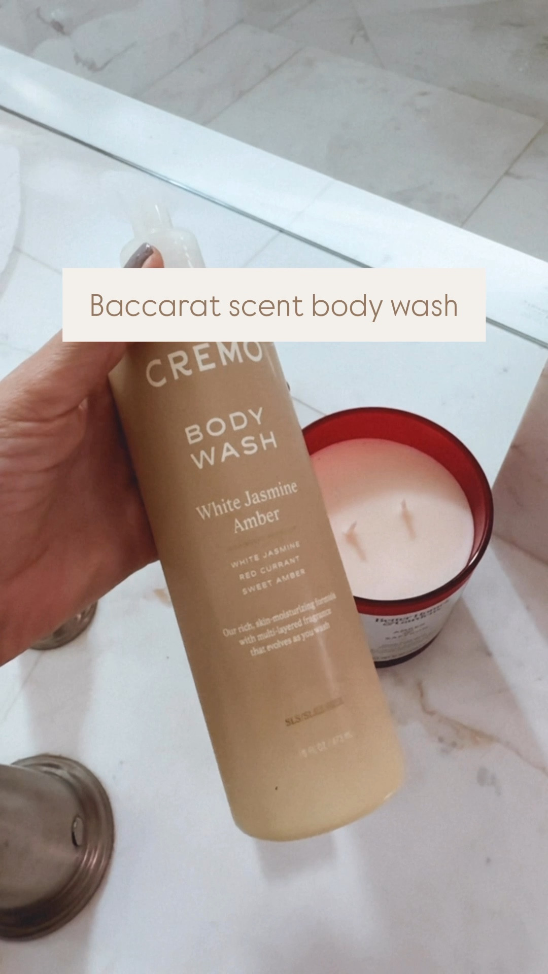 Baccarat perfume scent for candle, body wash and body spray 
🙌🏻
Sooo good!! 



#LTKBeauty #LTKU #LTKSeasonal