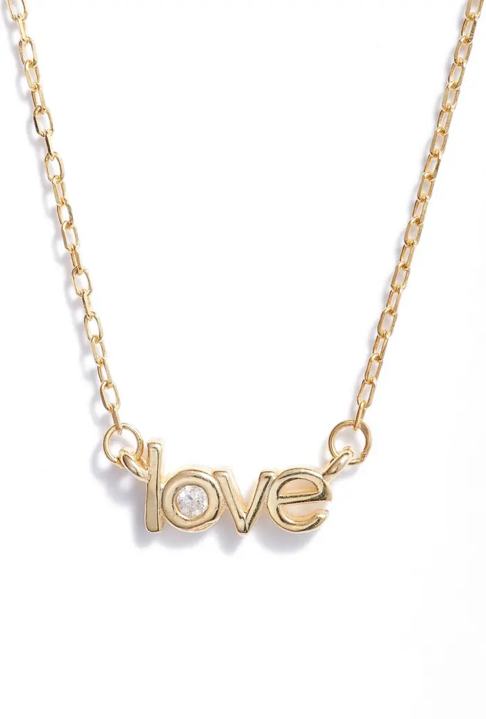 Love Pendant Necklace | Nordstrom