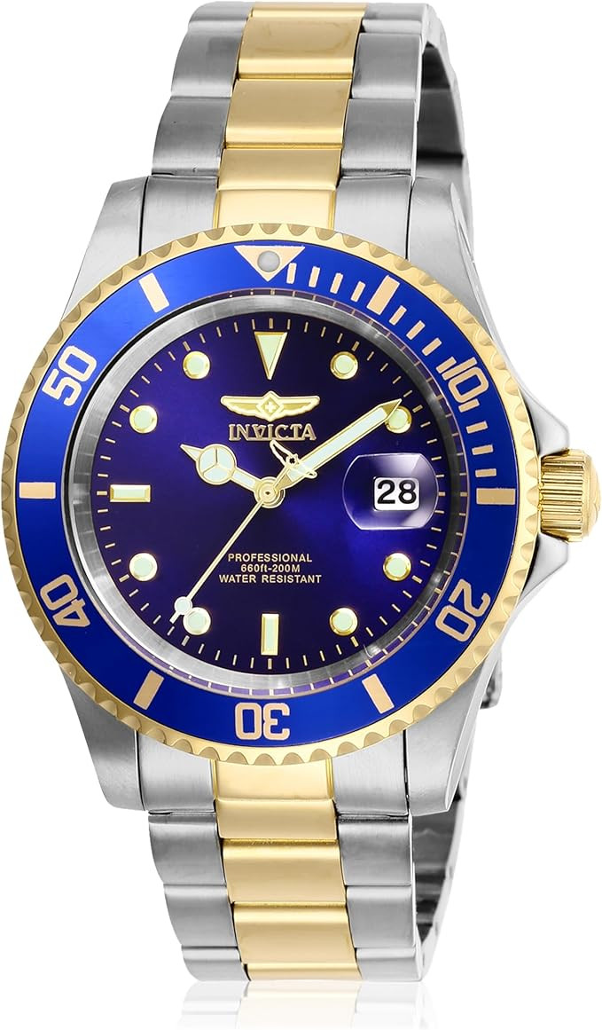 Invicta Men's Pro Diver Quartz Watch with Stainless Steel Strap | Amazon (US)