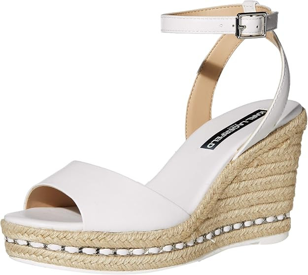 Karl Lagerfeld Paris Women's Wedge Sandal Platform | Amazon (US)