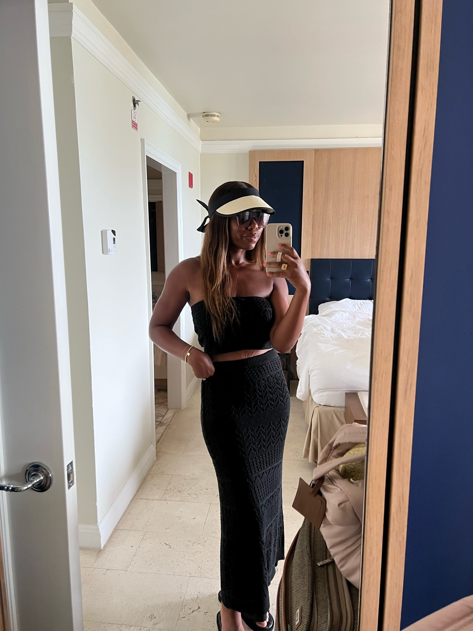 Today travel look could also double as a fun vacation outfit or summer outfit! It’s a two piece set from Revolve. I’m wearing a medium 

#LTKunder100 #LTKFind #LTKstyletip