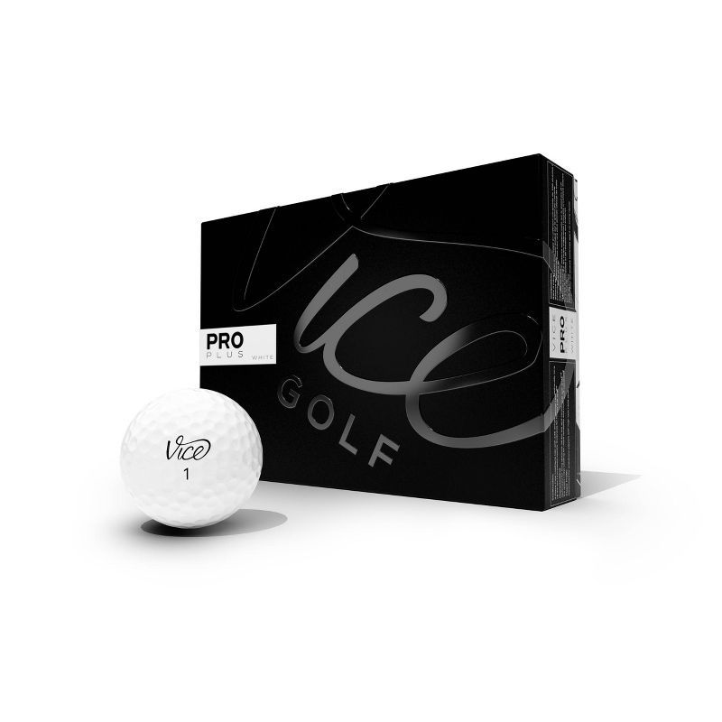 Vice Pro Plus Golf Balls White - 12pk | Target