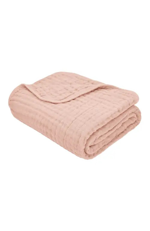 Comfy Cubs Baby Muslin Blanket in Blush at Nordstrom | Nordstrom
