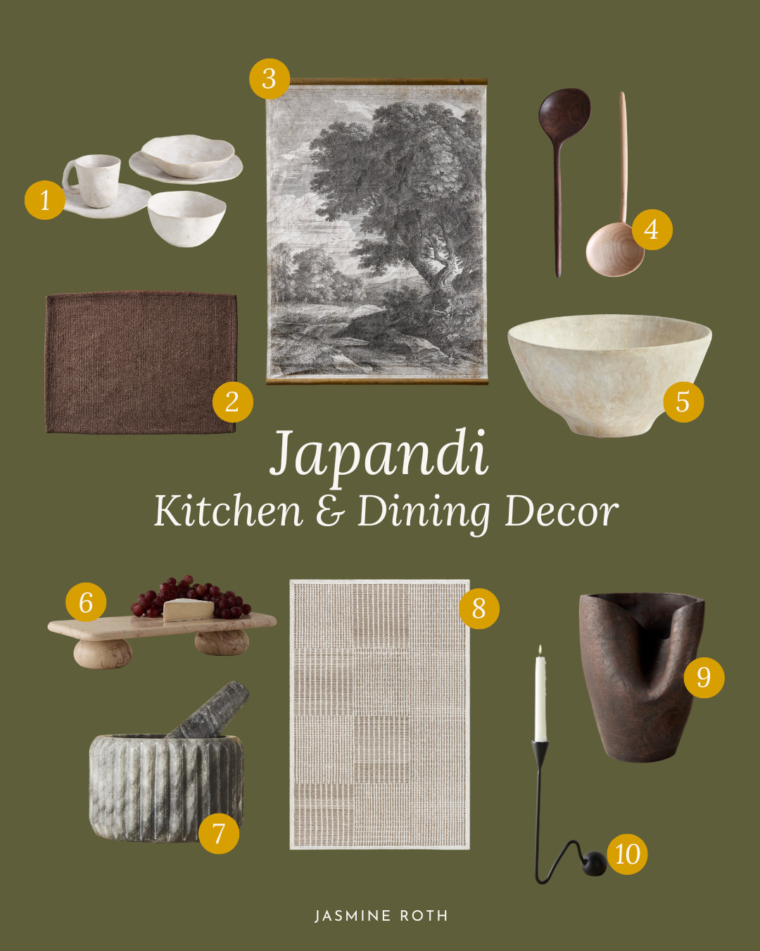 Japandi Kitchen & Dining Decor 

 #LTKSeasonal #LTKHome #LTKStyleTip