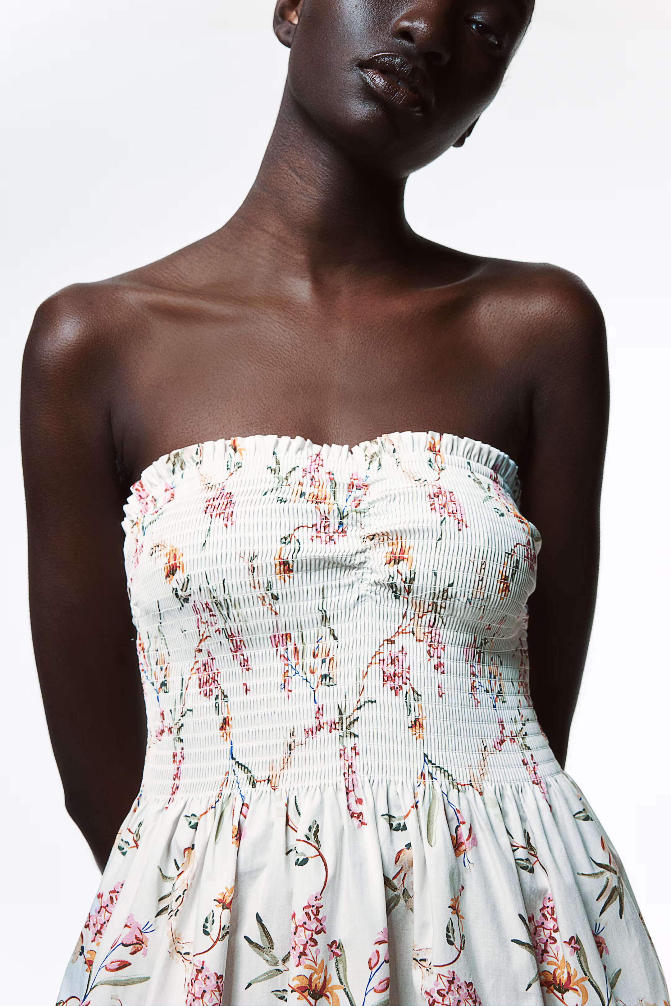 Smock-topped dress | H&M (UK, MY, IN, SG, PH, TW, HK)