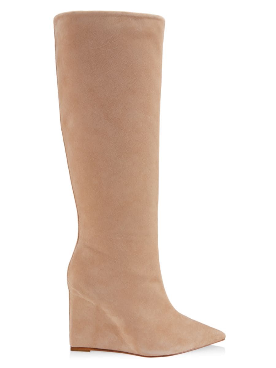 Asya Suede Wedge Boots | Saks Fifth Avenue