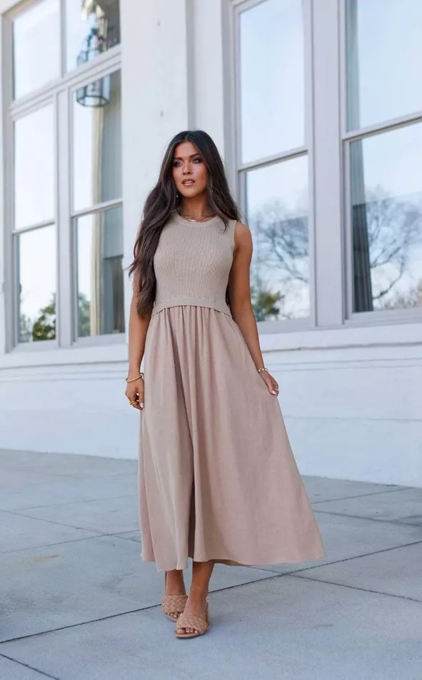 Alessa Striped Knit Maxi Dress curated on LTK Alessa Striped Knit Maxi Dress curated on LTK
