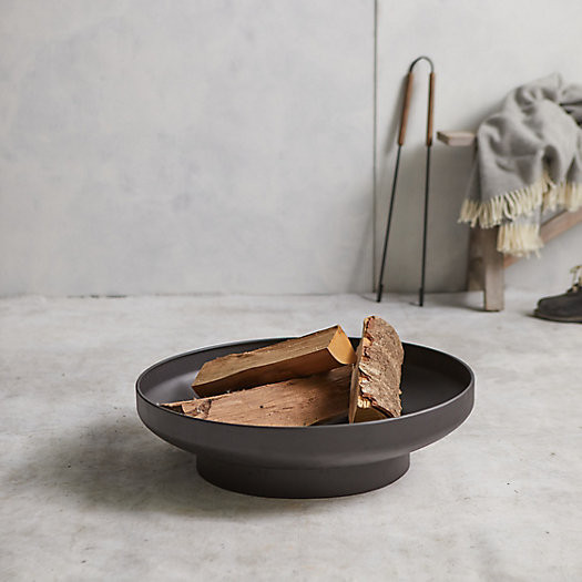 Low Bowl Footed Iron Fire Pit | Terrain